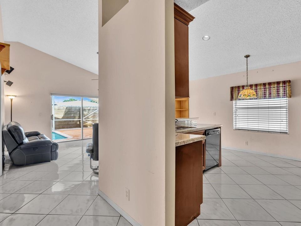 kitchen / living room