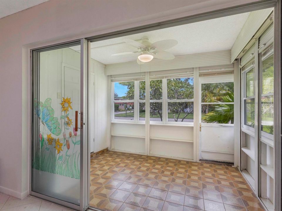 Enclosed Porch