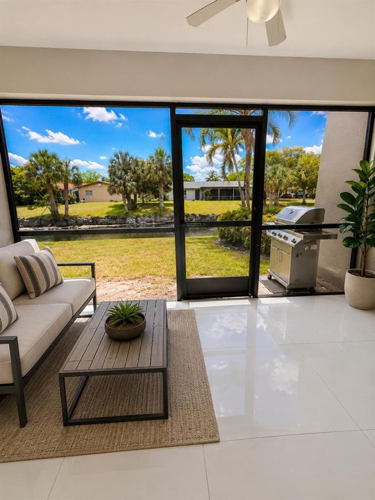 Downstairs Patio