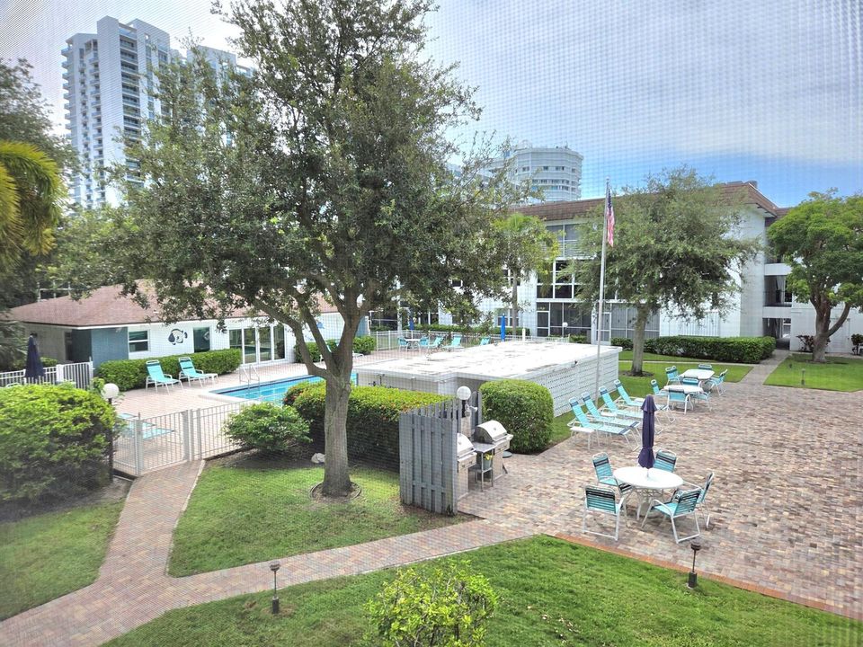Pool & Clubhouse View