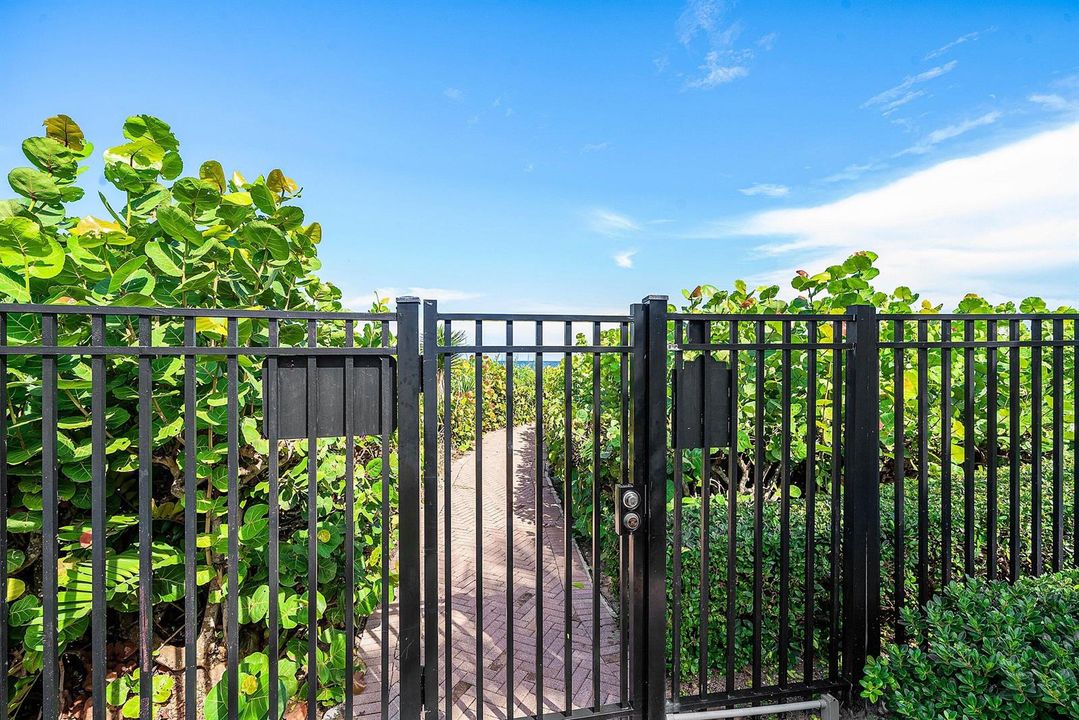Private Beach access
