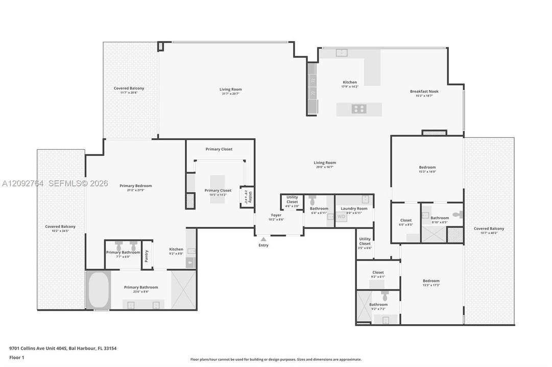 For Sale: $13,900,000 (3 beds, 3 baths, 3524 Square Feet)
