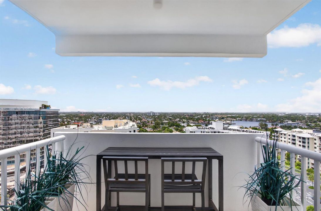 City and Intracoastal Balcony 1
