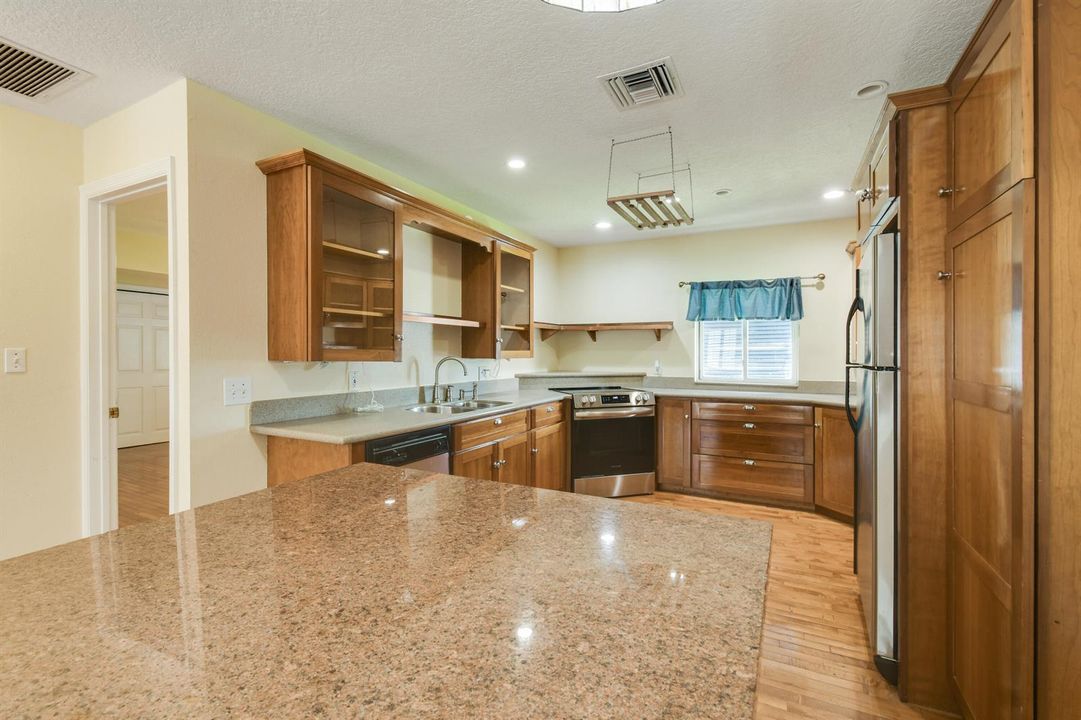 second floor kitchen