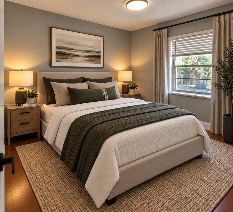 Bedroom 4 Virtually Staged