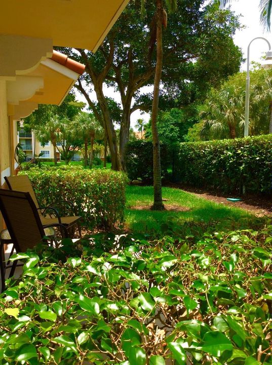 YC LUSH GARDEN VIEW AND WALKWAY PATH TO