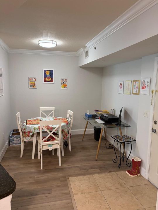 Dining area