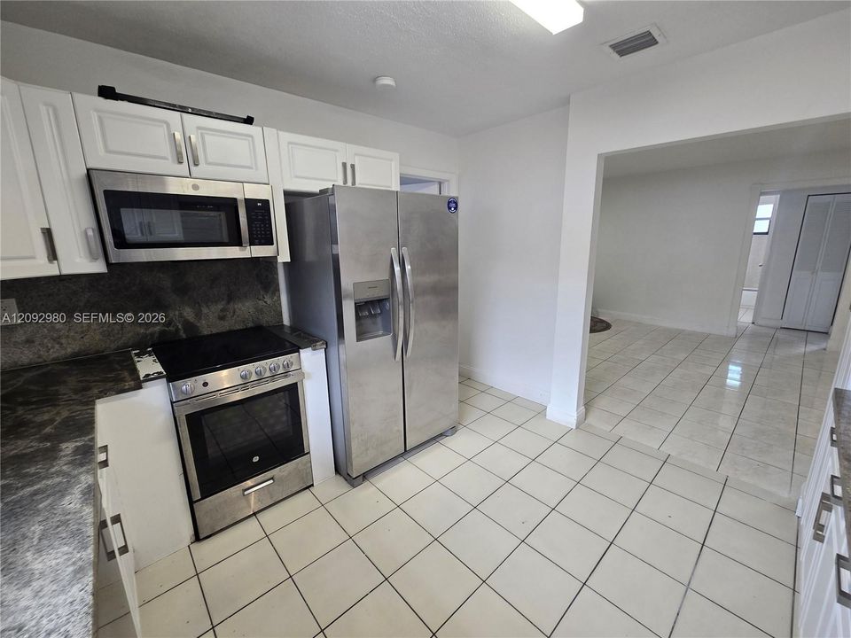 Stainless steel appliances