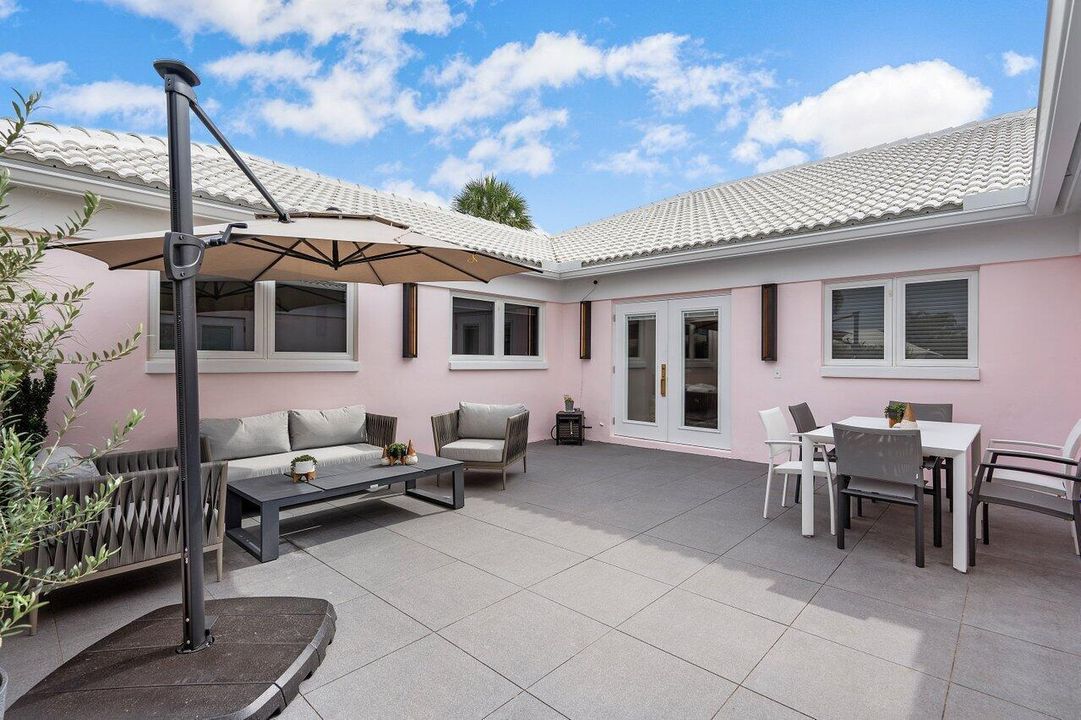 Open patio