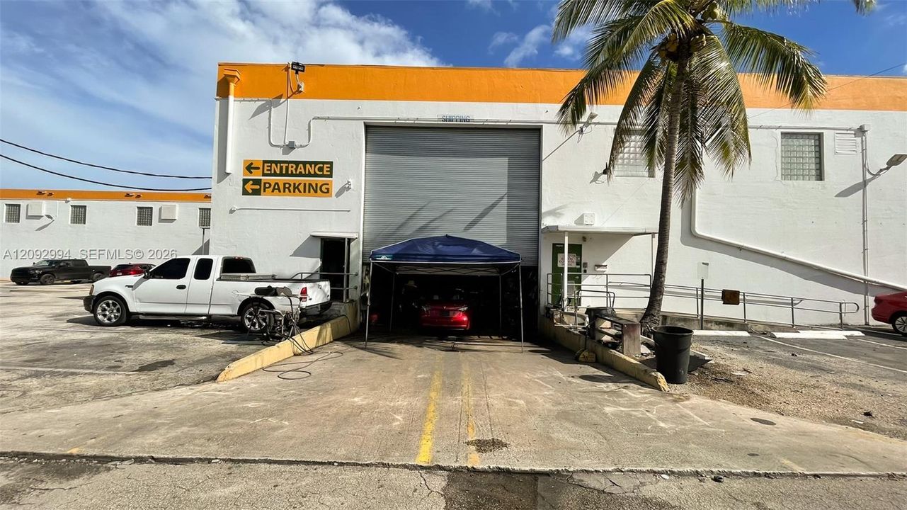 4875 NW 77 AVE. Warehouse #2. Capacity to park over 100 cars indoors.