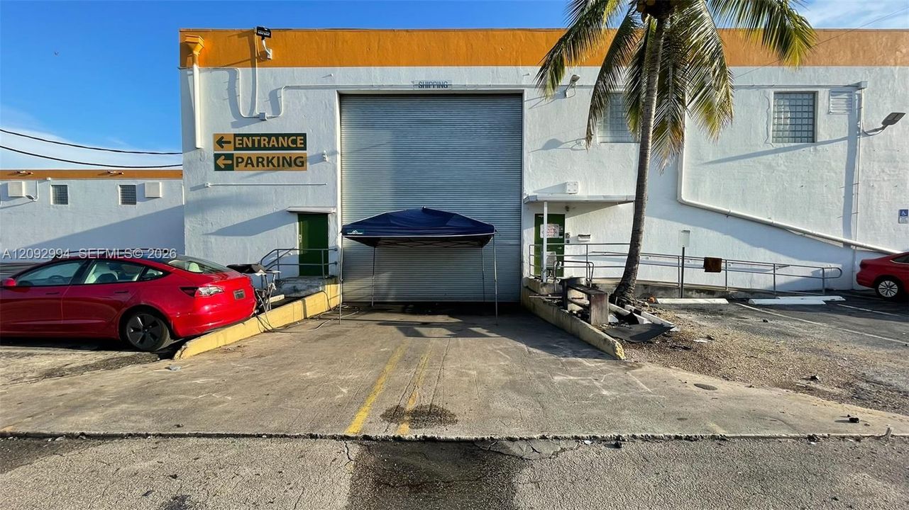 4875 NW 77 AVE. Warehouse #2. Capacity to park over 100 cars indoors.