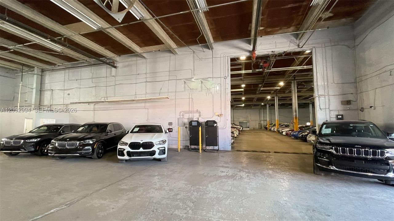 4875 NW 77 AVE. Capacity to park over 100 cars indoors.