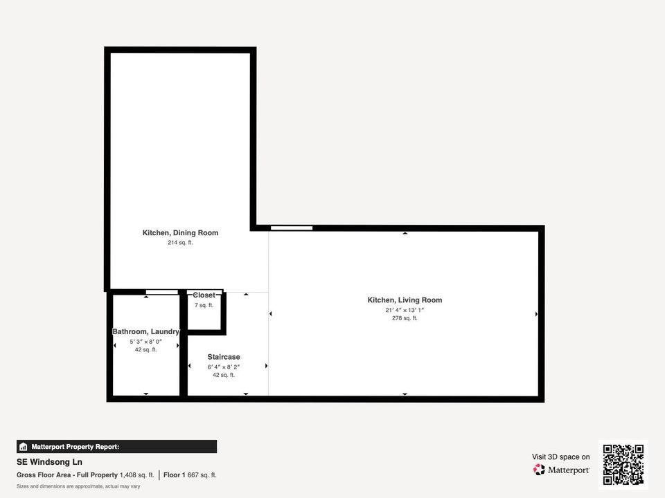 SE Windsong Ln - Floor 1
