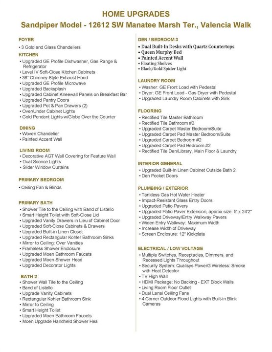 09.20.2026 Complete Upgrade List Handout