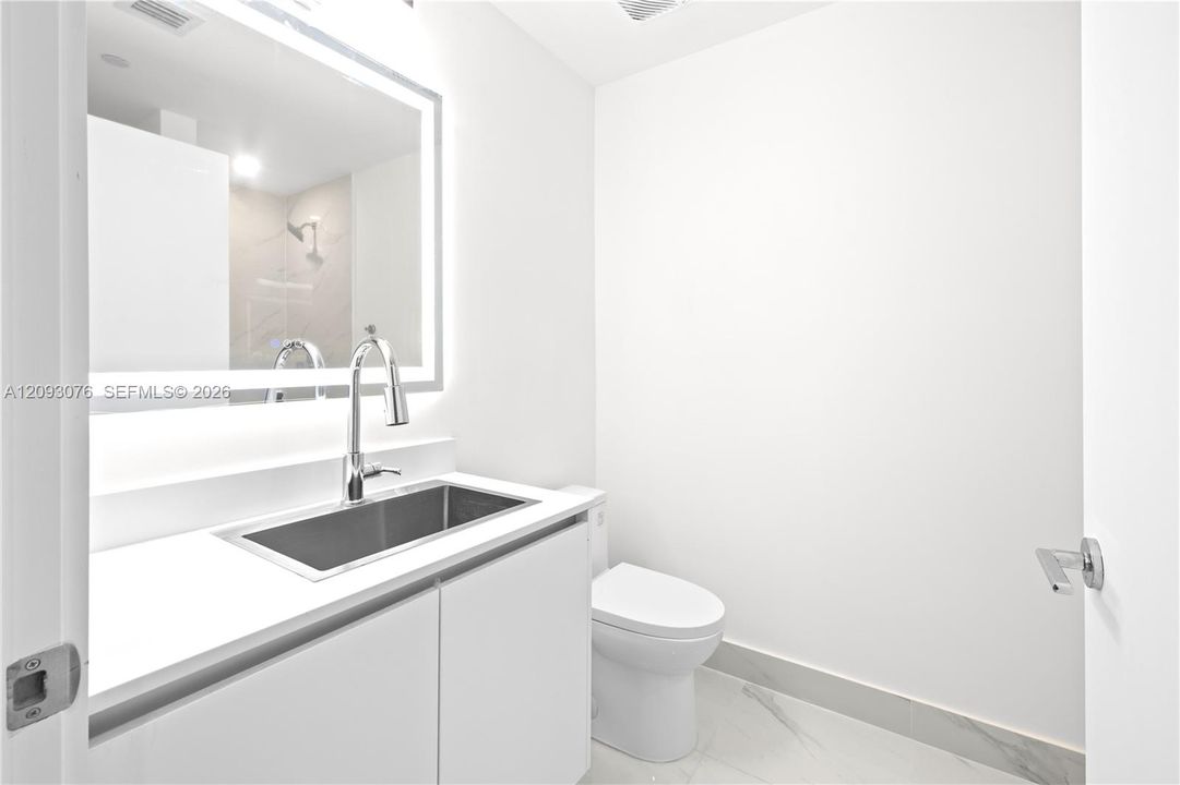 Half bathroom