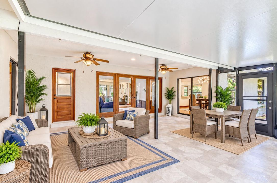 florida room-virtual staged