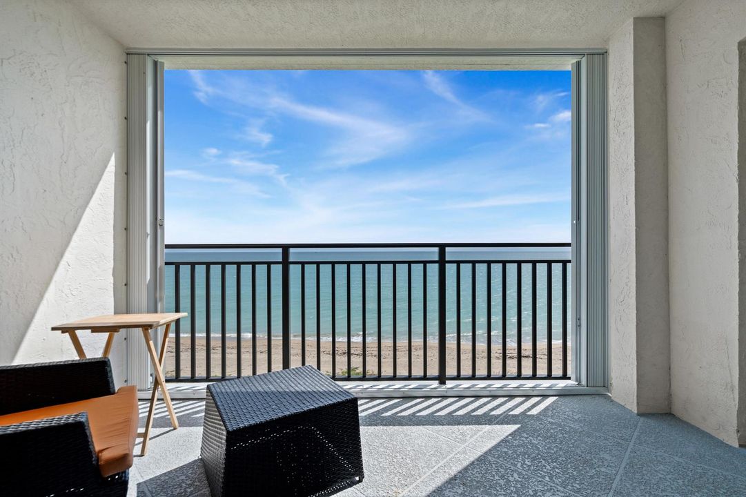 Great balcony views