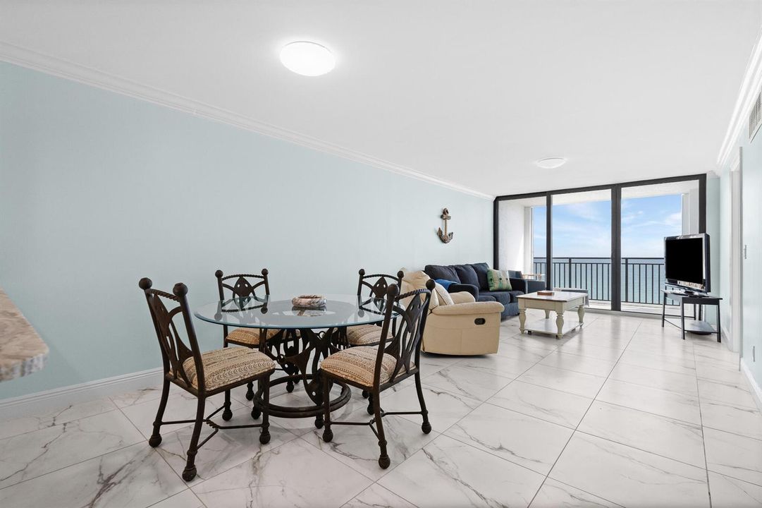 Dining and Living space