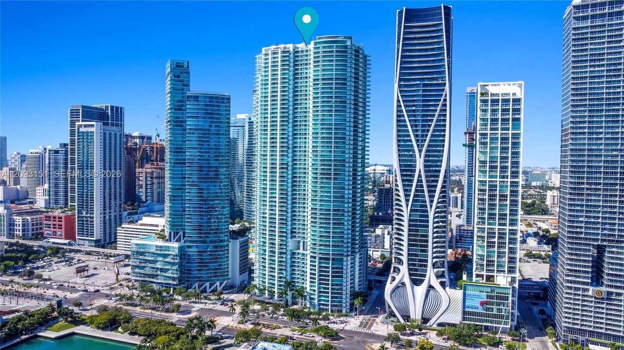 Right next door to spectacular 10 Museum Park Condo...