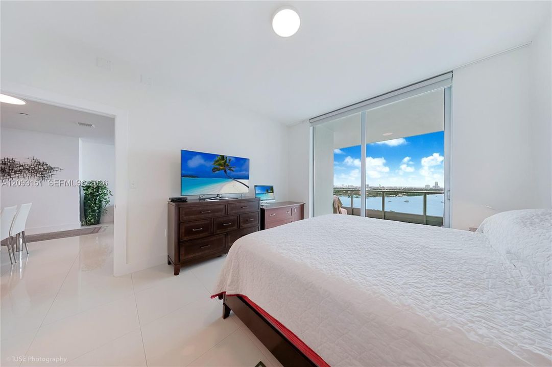 Sunrise views from the bedrooms...