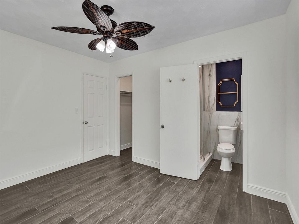 Bedroom with bathroom