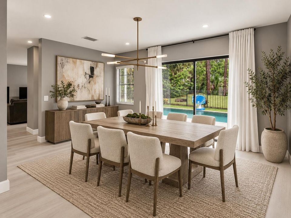 Dining Room - Virtually Staged