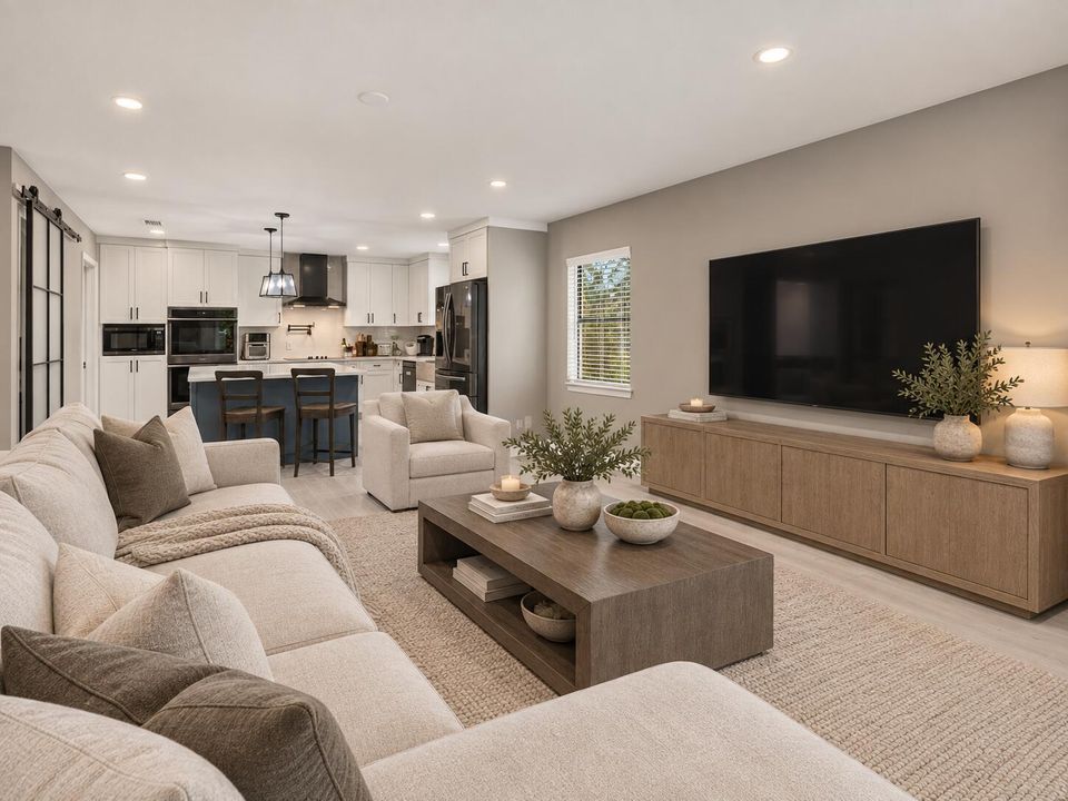 Family Room - Virtually Staged