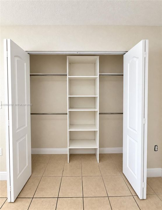 primary bd closet