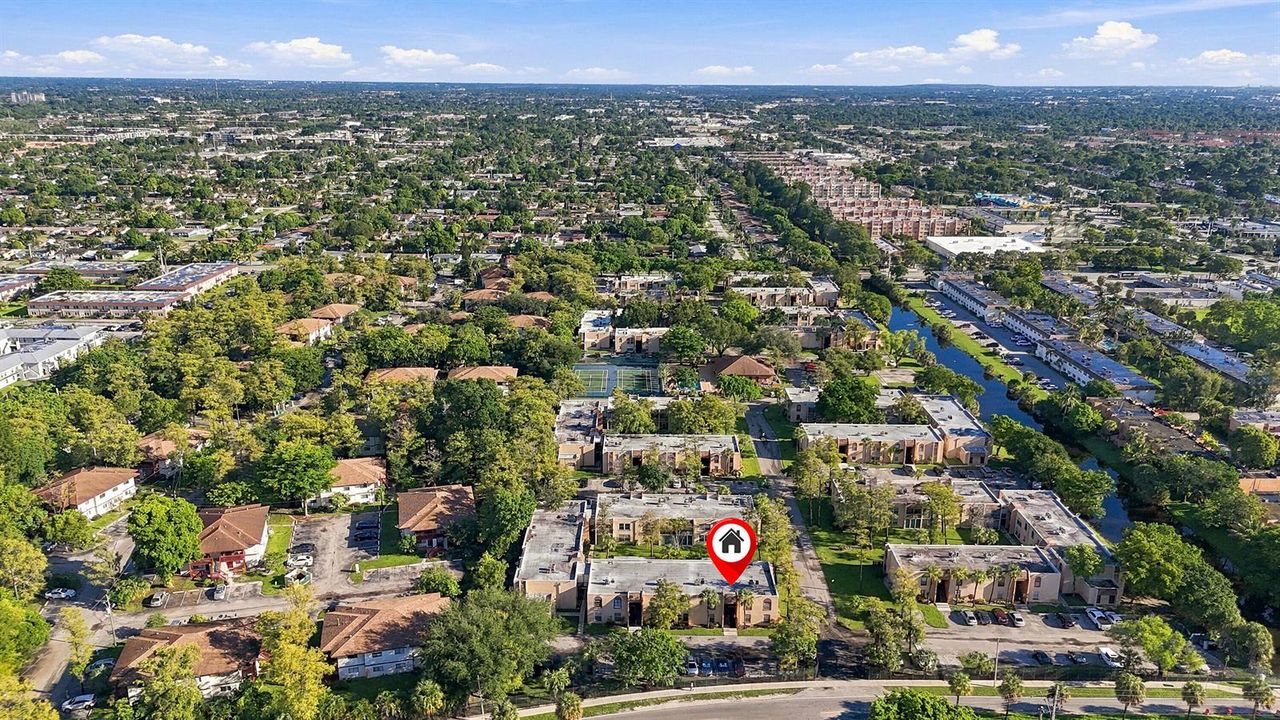 Aerial Neighborhood View