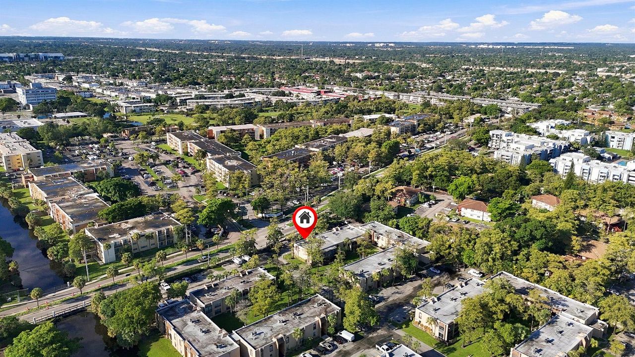 Aerial Neighborhood View