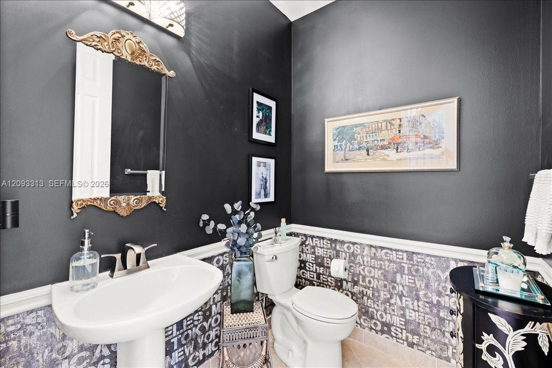 Powder Room - first floor