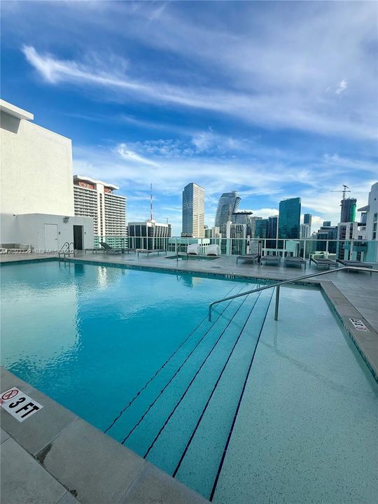 36 floor pool