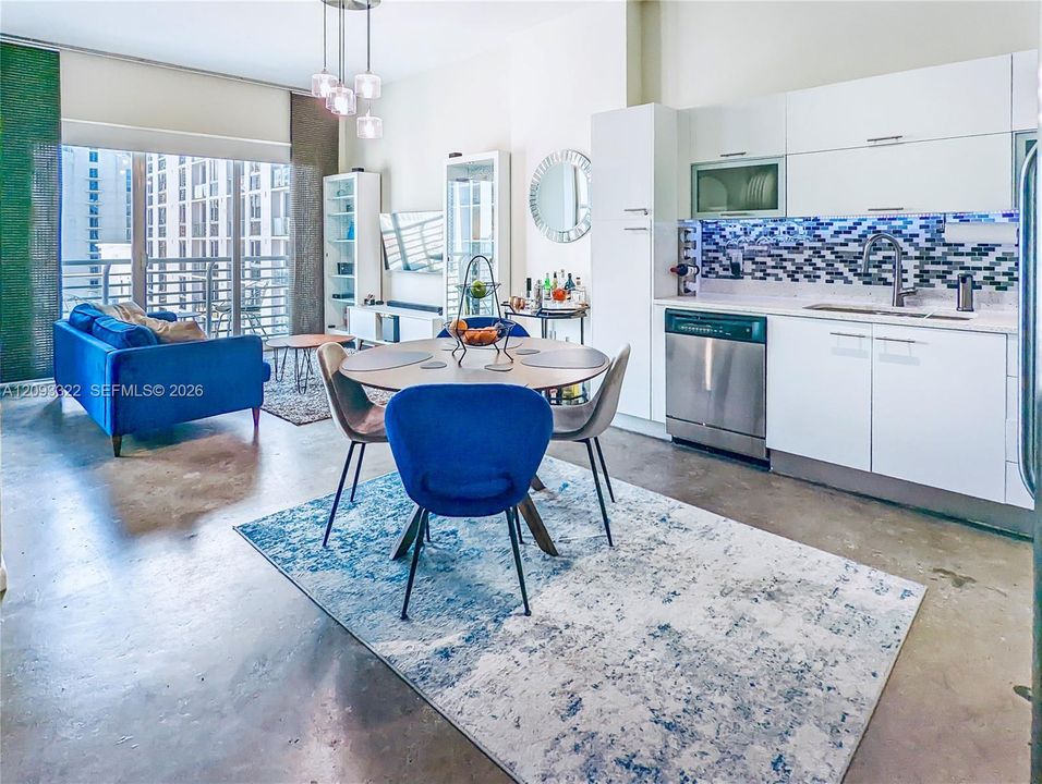 open space living entertainment  balcony and nice view
