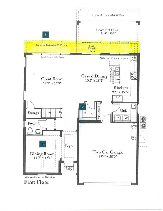 Floor Plan - Somerset First Floor