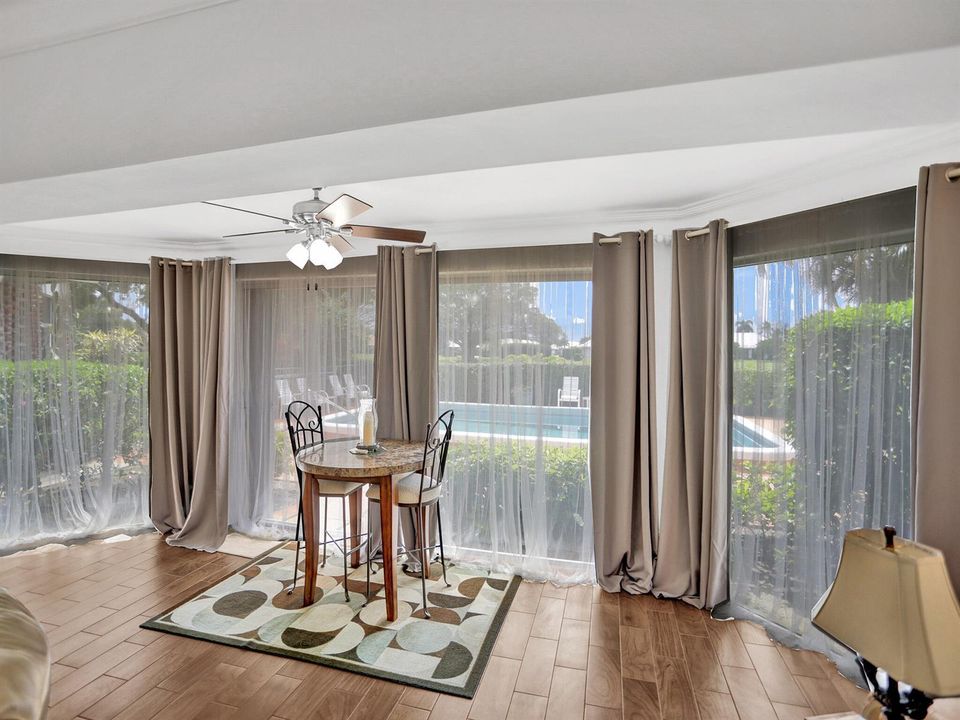 Florida Room Leads to Pool