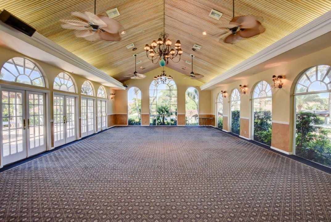 Clubhouse party room