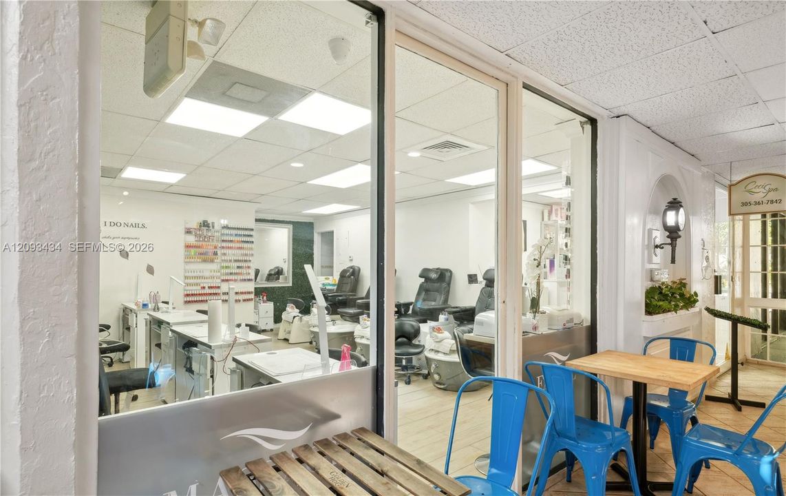 Salon and spa
