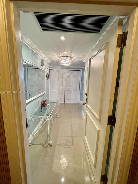 Unit entrance