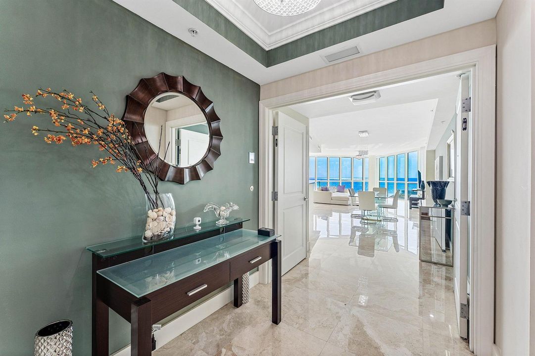 Private Elevator Foyer!
