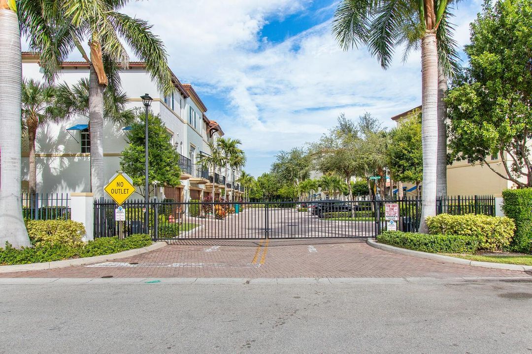 Gated entrance