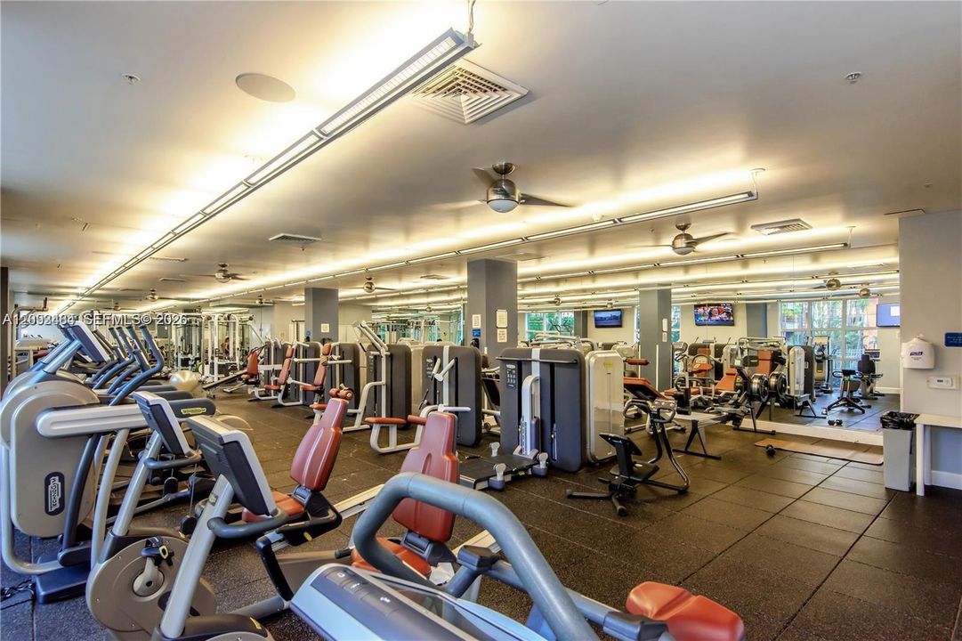 XL-Technogym open daily 6am-10pm.