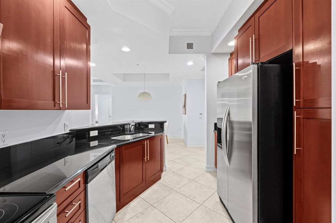 Abundant Cherry Cabinetry