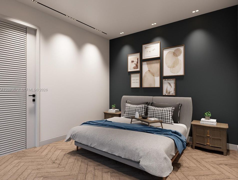 artist rendering of interior based on plans