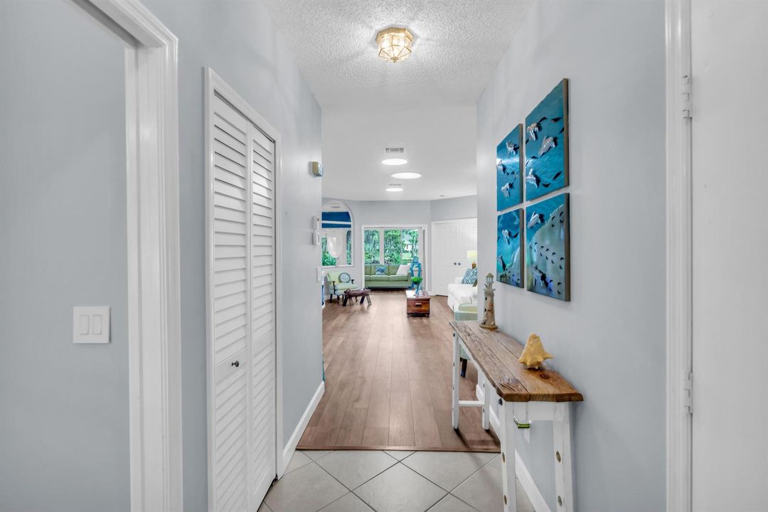 Entryway with Art