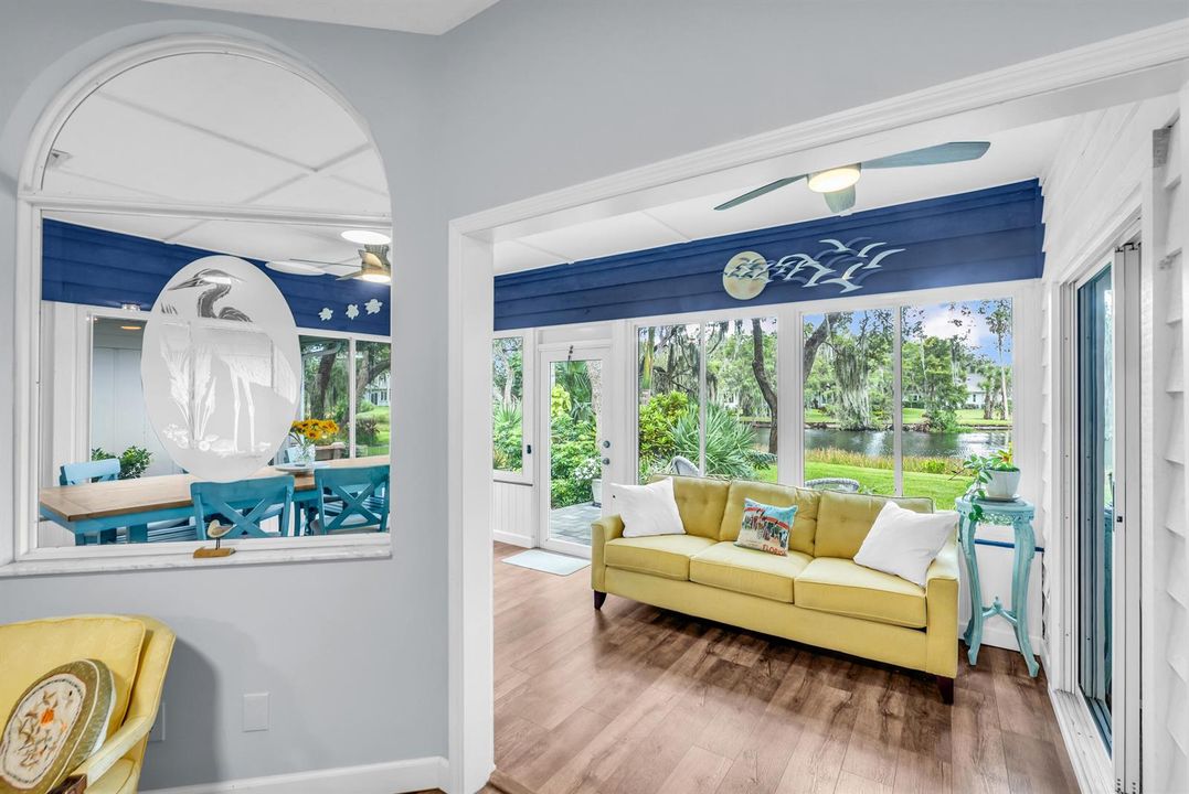 Florida Room Arch Windows