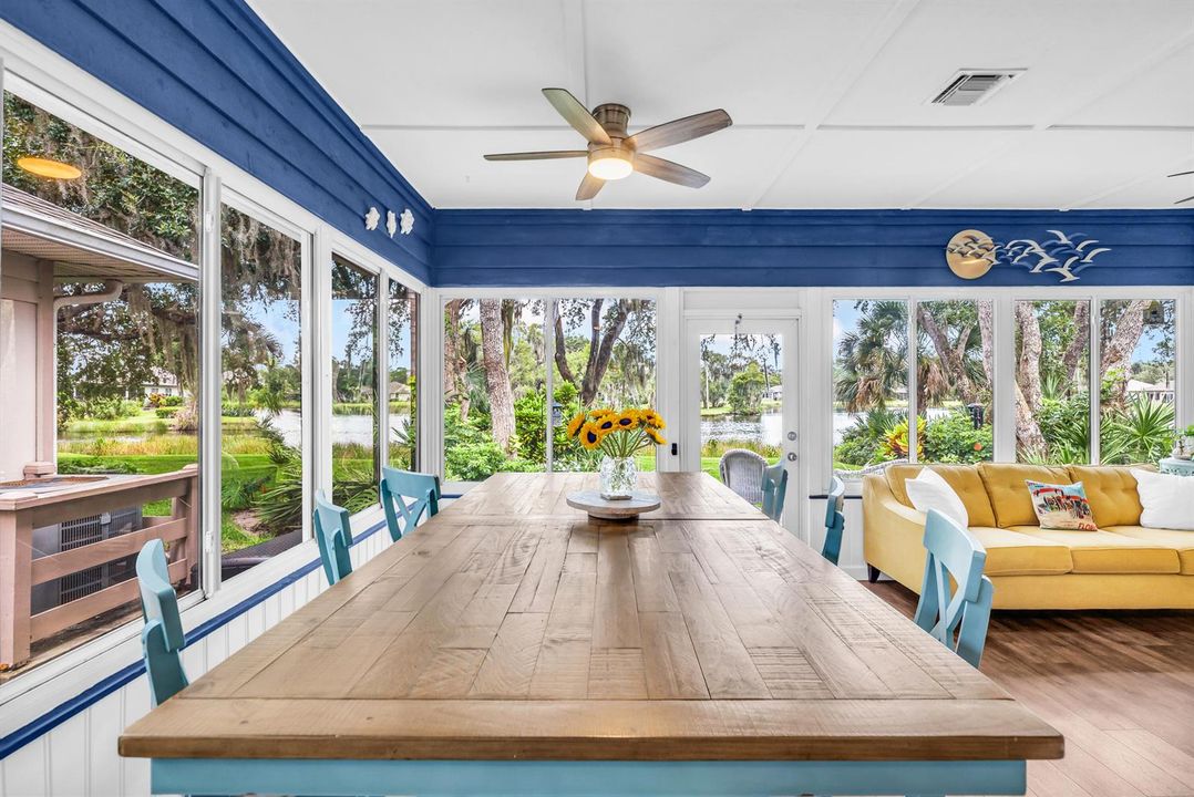 Sunroom Dining Garden