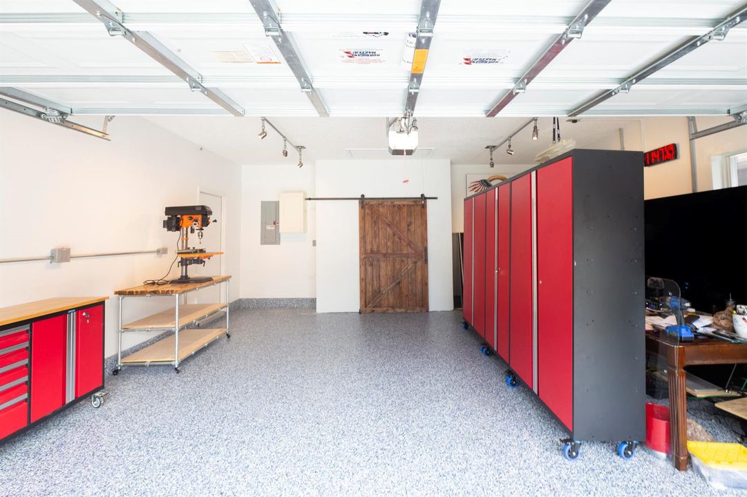 Garage Interior Workbench