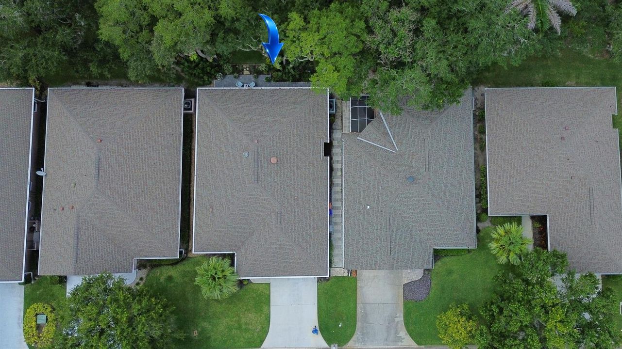 Aerial Rooftop Close View