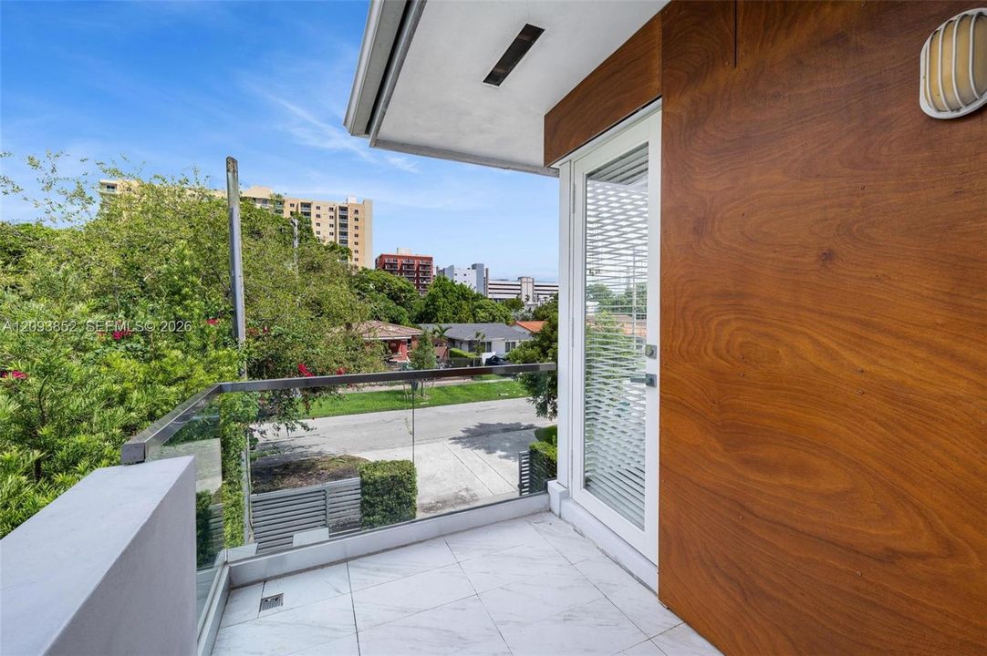 Balcony on 4th Bedroom