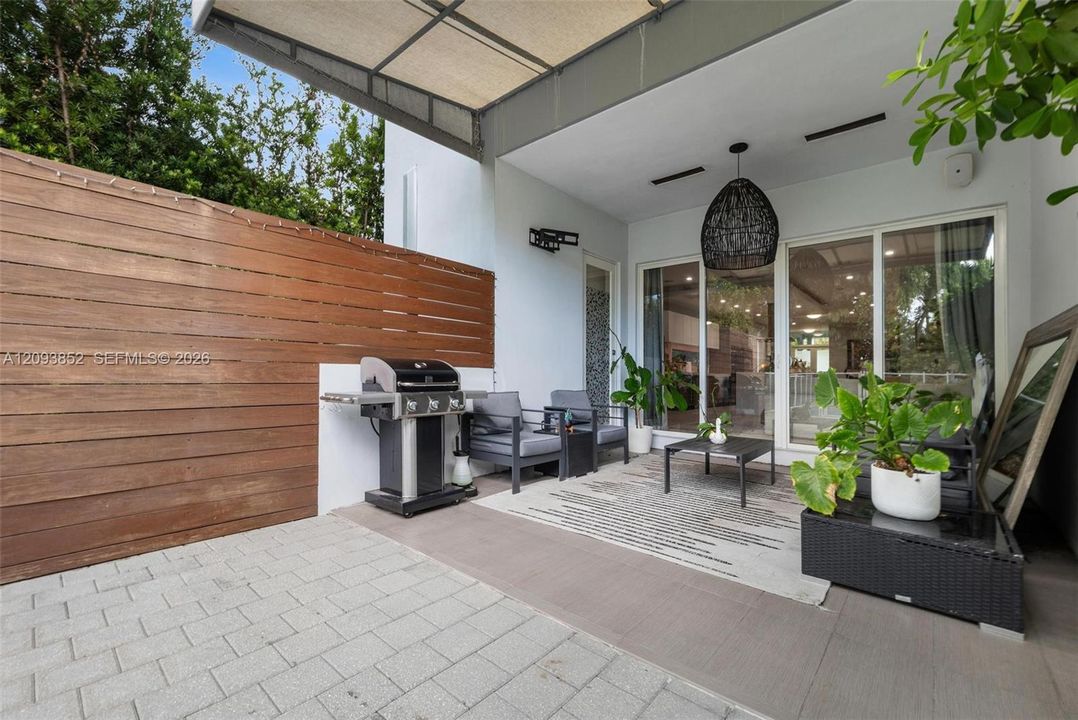 Perfect outdoor entertaining space
